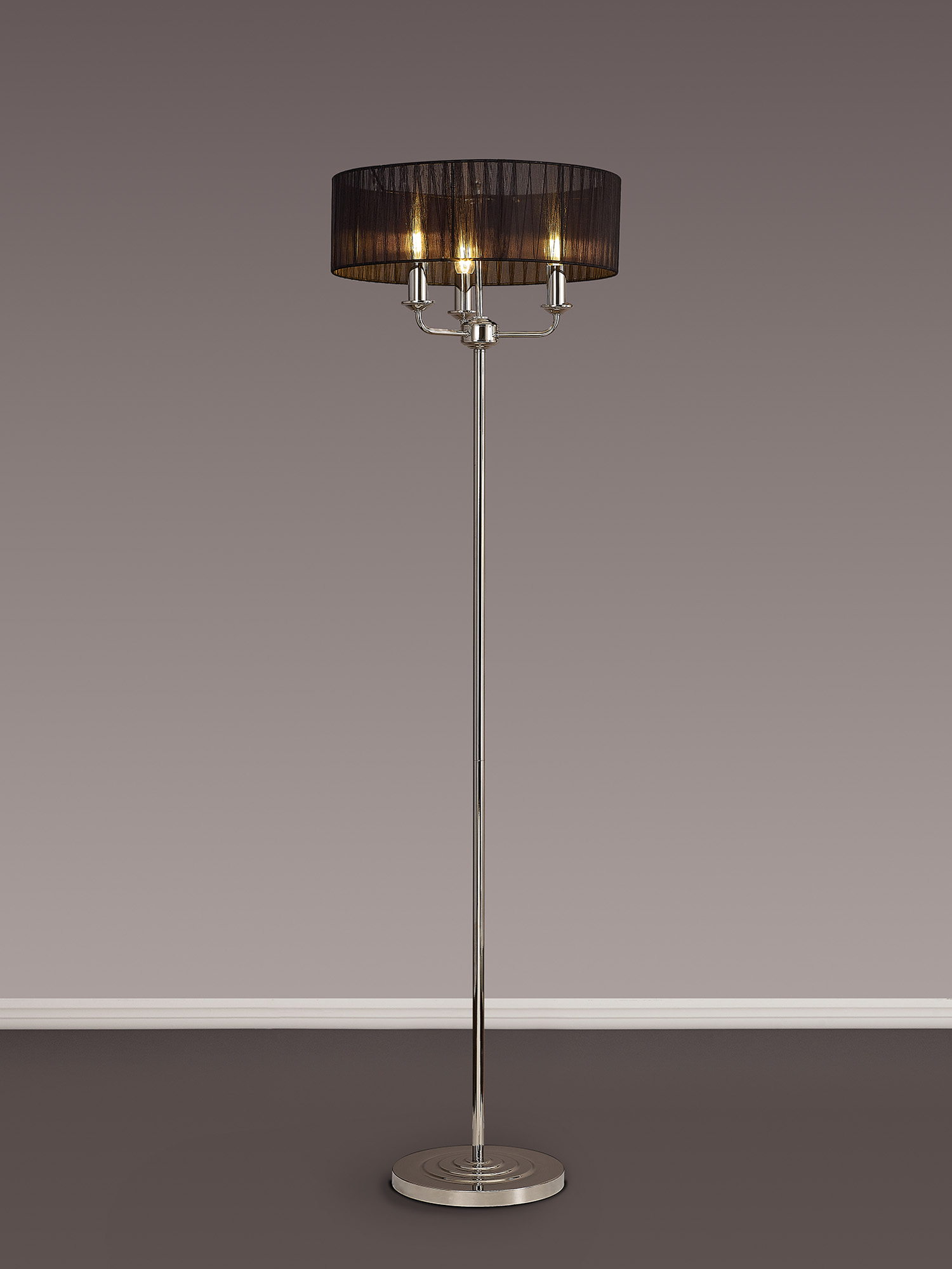 Banyan PN BL Floor Lamps Deco Shaded Floor Lamps
